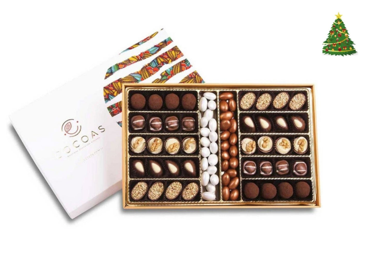 Bronz Badem Spesiyal Çikolata 1000 gr kutuda Net 612 Gr