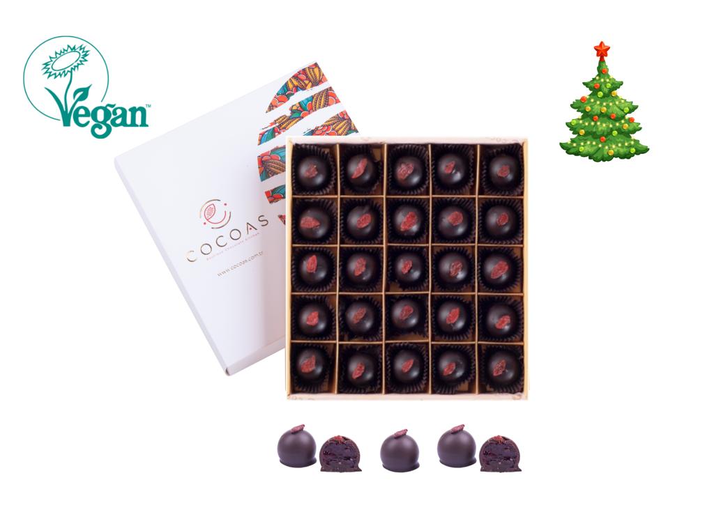 Hayat Öpücüğü Vegan Truffle Çikolata Brüt 540 Gr (Net 300 Gr)