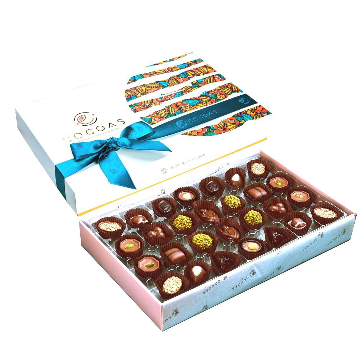 İndigo Lale Spesiyal Çikolata 1000 Gr kutuda Net 306 Gr