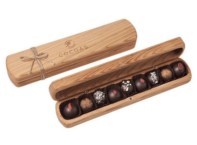 Artisan Truffle Çikolata Ahşap Kutu 300 Gr