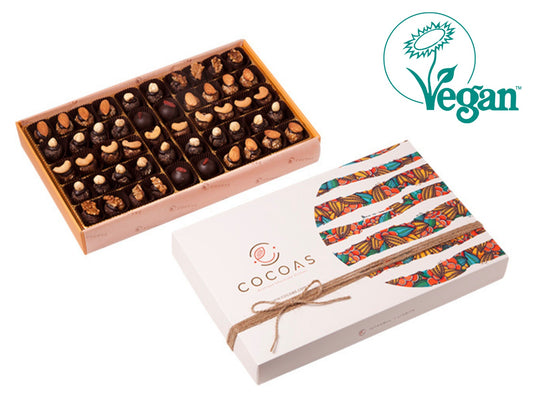 Fit Vegan Truffle Çikolata 1000 Gr kutuda (brüt 1036 gr/ net 566 gr)