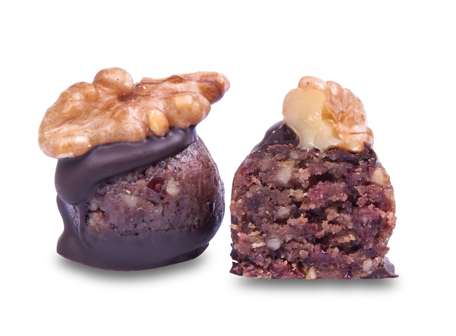 Vegan Meyve Püreli Truffle Çikolata 165 Gr (Net 111 Gr)