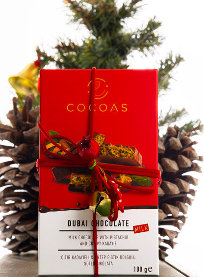 COCOAS SÜTLÜ TABLET DUBAİ ÇİKOLATASI 180 gr