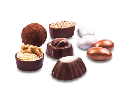 Bronz Badem Spesiyal Çikolata Kurumsal Bayram Seti 10000 Gr (20 Kutu X 500 Gr) Net 6120 Gr