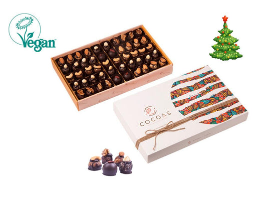 Fit Vegan Truffle Çikolata 1000 Gr kutuda (brüt 1036 gr/ net 566 gr)